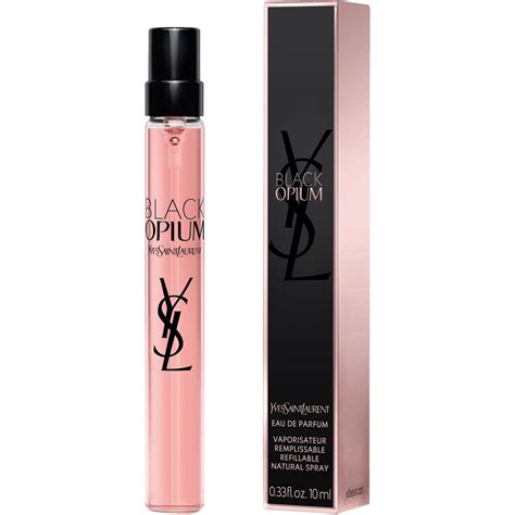 ysl black opium travel spray.